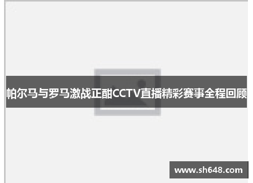 帕尔马与罗马激战正酣CCTV直播精彩赛事全程回顾